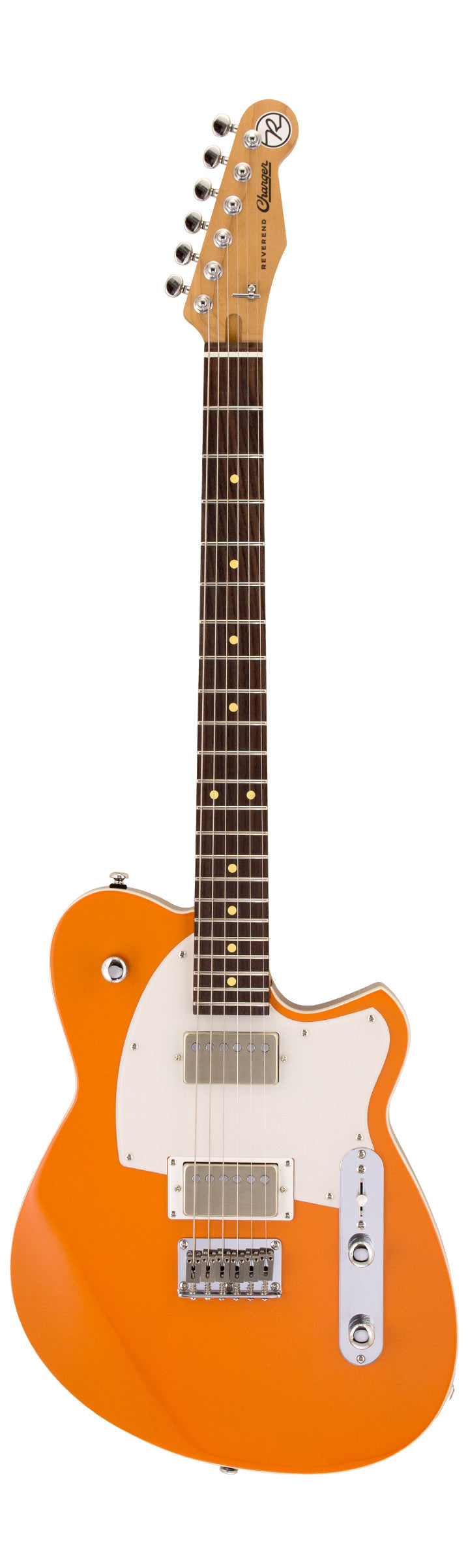 Reverend Charger HH Electric Guitar - Baked Orange