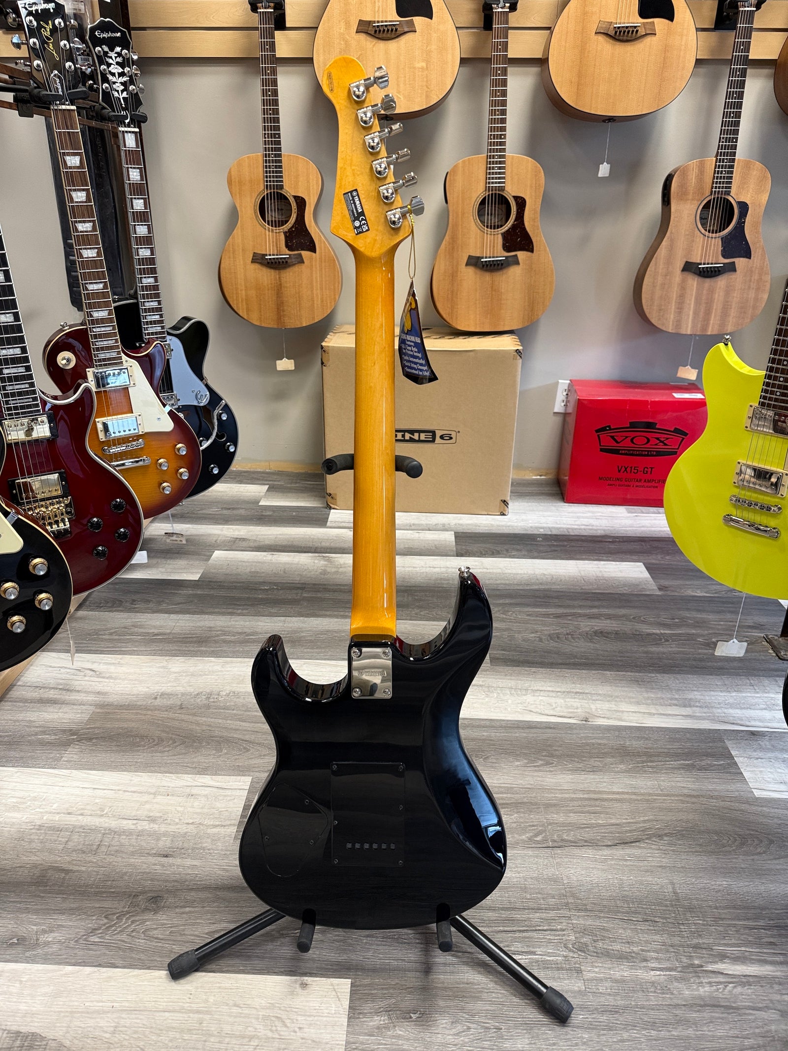 Yamaha Pacifica PAC612VIIFM TBL Electric Guitar - Translucent Black - "SD"