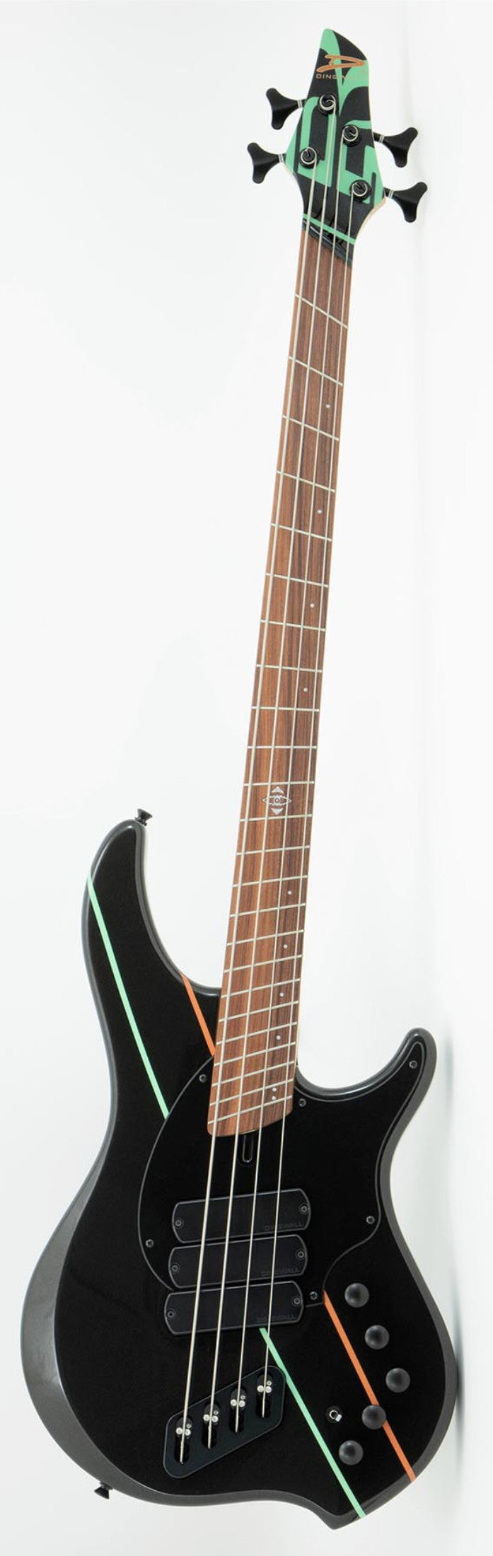 Dingwall John Taylor Signature 4-Str. Bass - Pau Ferro FB - Metallic Black