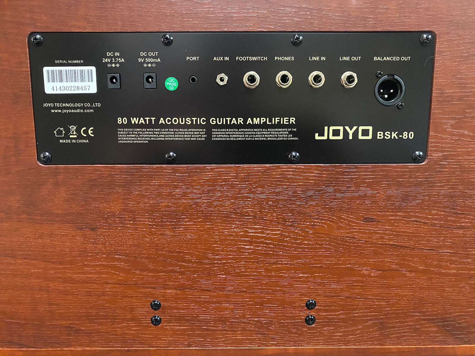 Joyo BSK-80 Acoustic Rechargeable Guitar Amp 80w