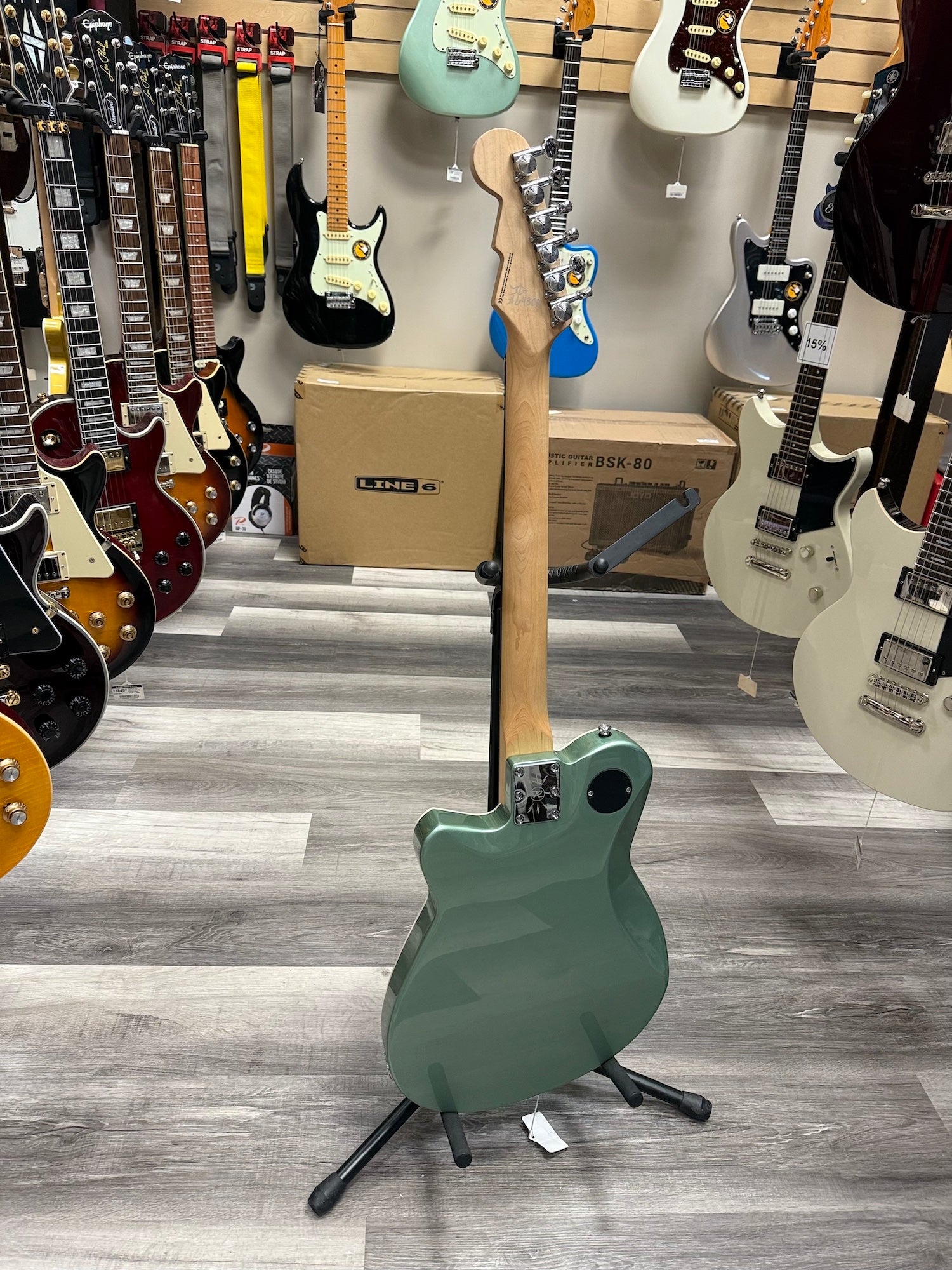 Reverend Double Agent OG Guitar - Metallic Alpine