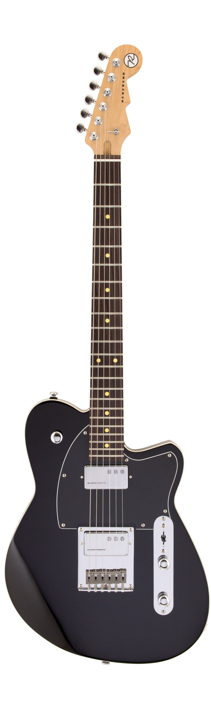 Reverend Cross Cut Guitar - Midnight Black