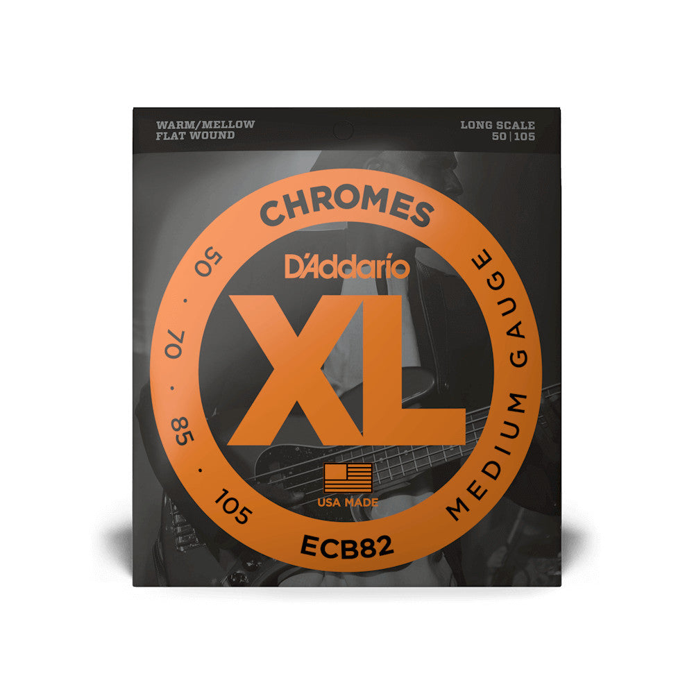 D'Addario ECB82 Chromes Bass - Light - 50-105 Scale