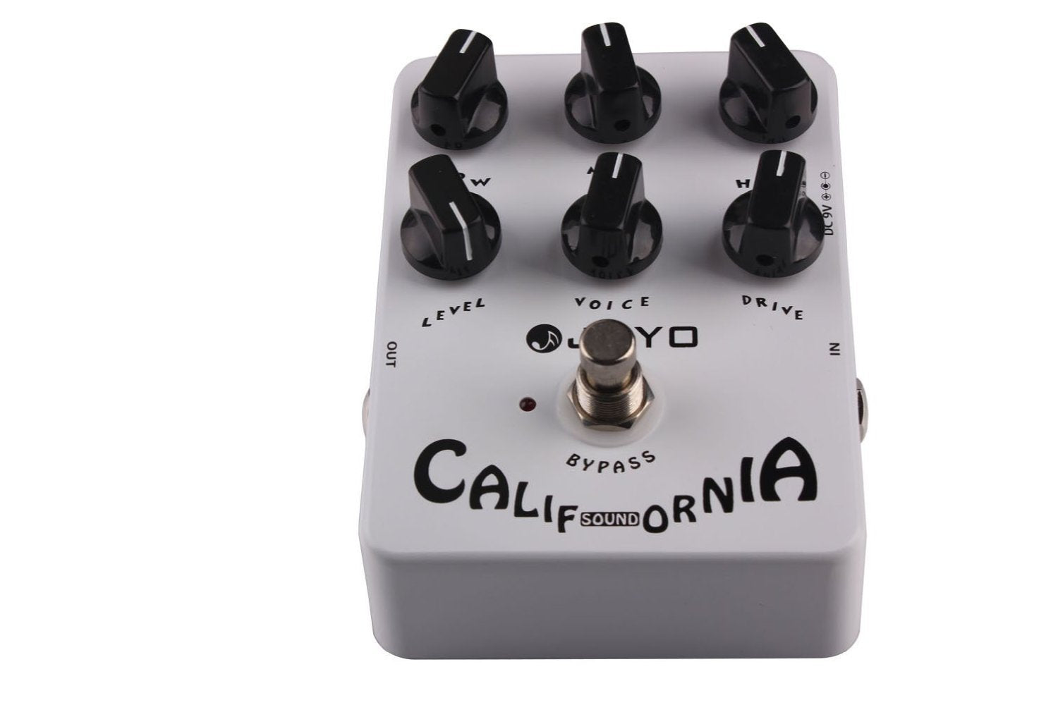 Joyo JF-15 California Sound Effects Pedal with Modern Ultra-High Gain Amp Simulator