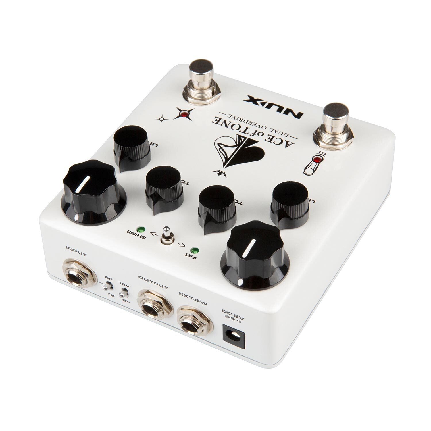 NUX NDO-5 Ace Of Tone Dual Overdrive Effects Pedal