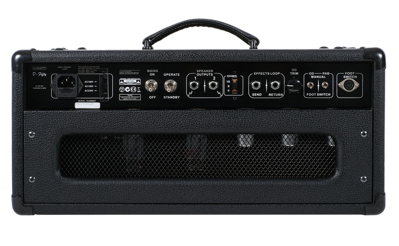 VHT D Series Amplifier Head - 50w