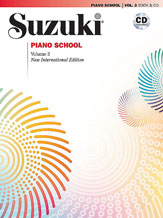 Suzuki Piano School New International ED Piano Book And Cd - Vol 3