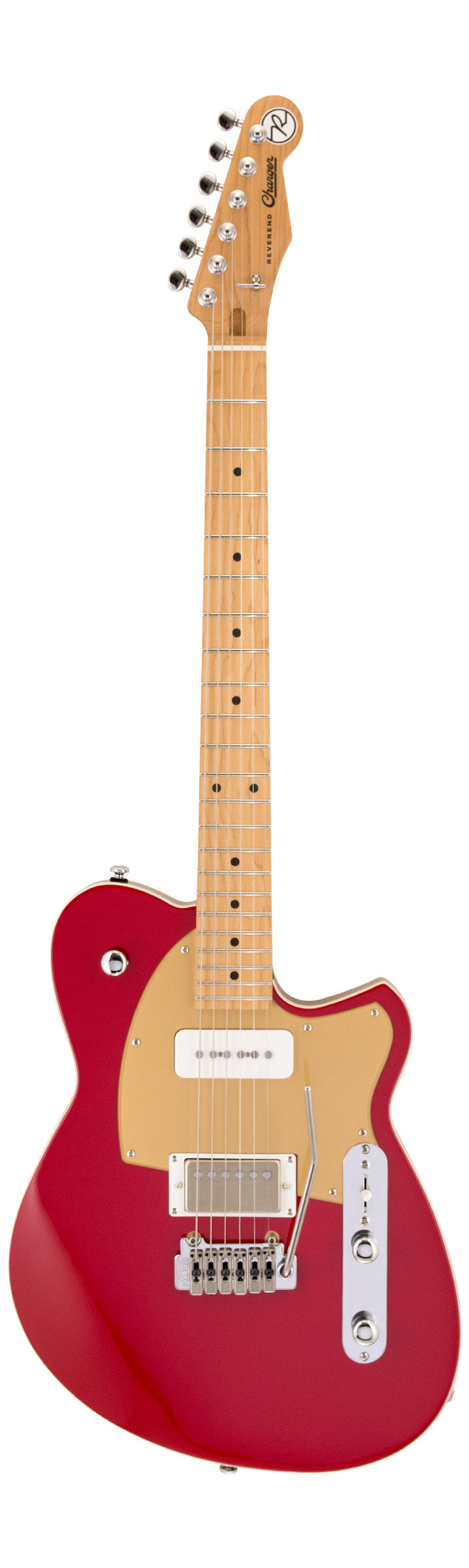 Reverend Charger H90 Wilkinson Electric Guitar - Metallic Cherry