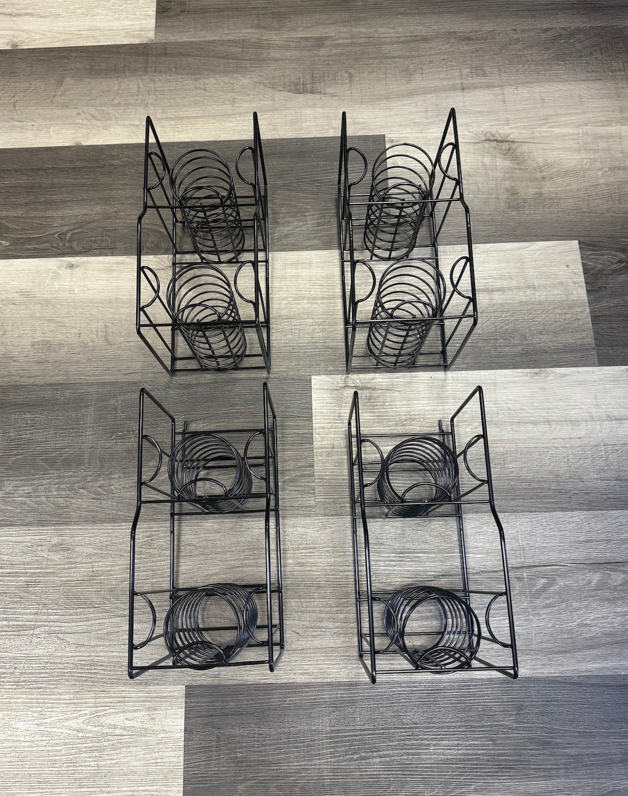 Empty Spring Guitar String Display - Qty 4