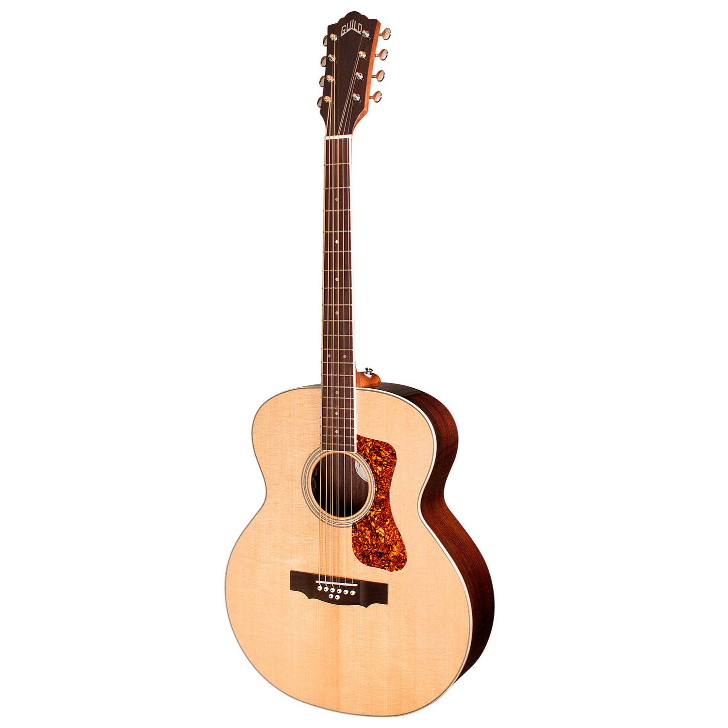 Guild BT-258E Deluxe 8-String Baritone Acoustic - Natural - A