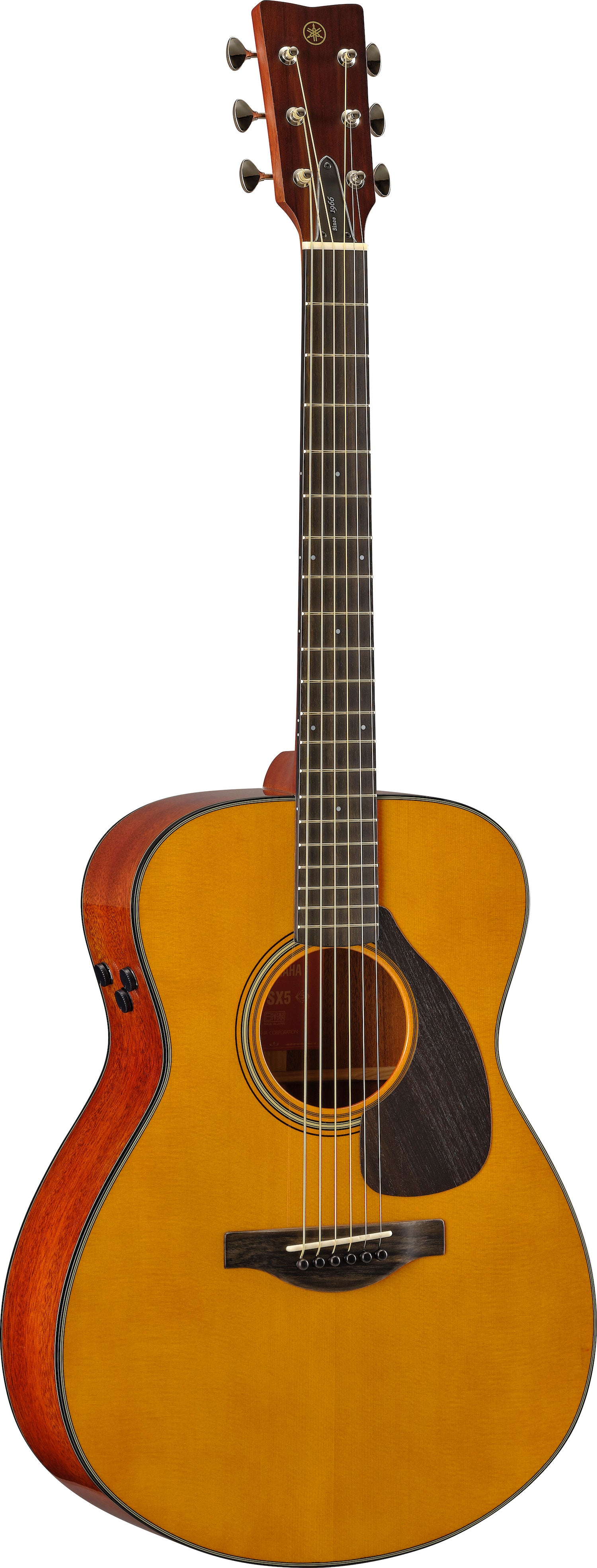 Yamaha FSX5 II Acoustic Elec Guitar w/case - Mahogany/Spruce Gloss