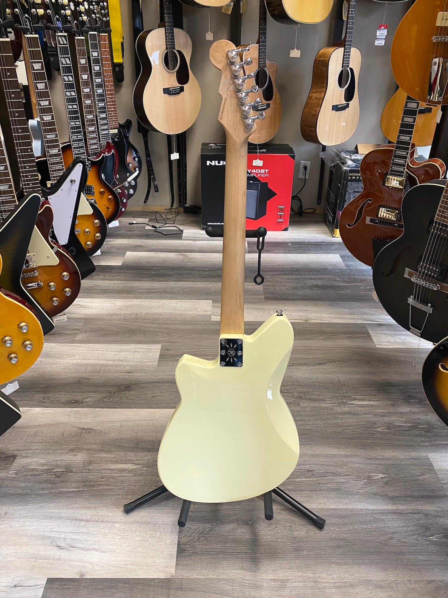 Reverend Jetstream HB Hard Tail - Cream Limited Run