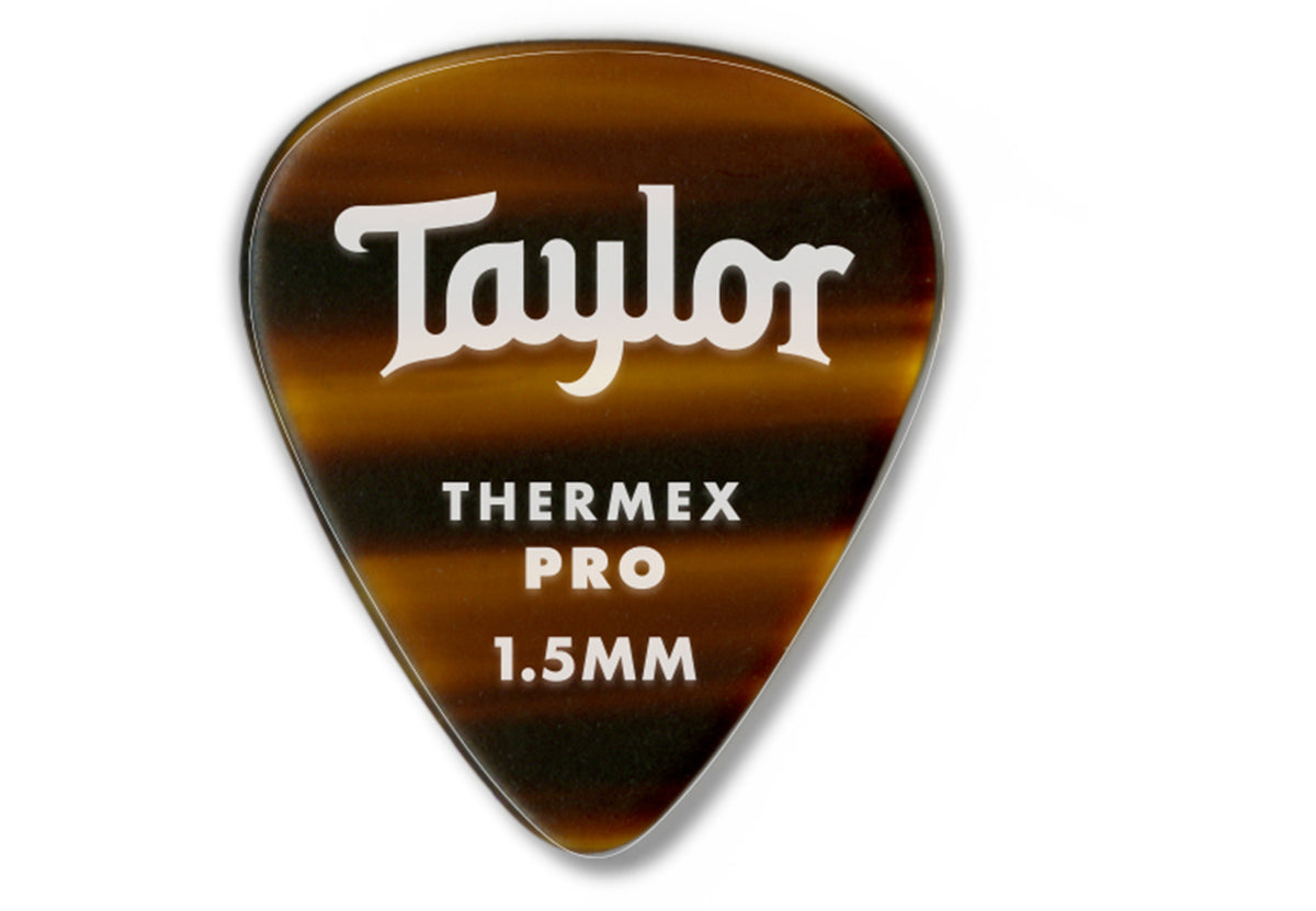 Taylor Premium 351 Therm Pro Picks Shell 6-Pack 6-pc  1.5mm