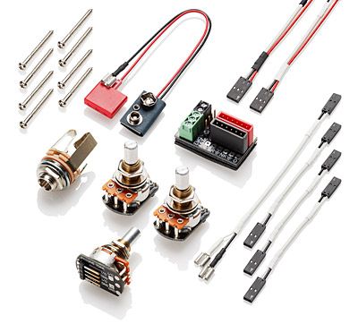 EMG Active J Bass Pickup Set - Black