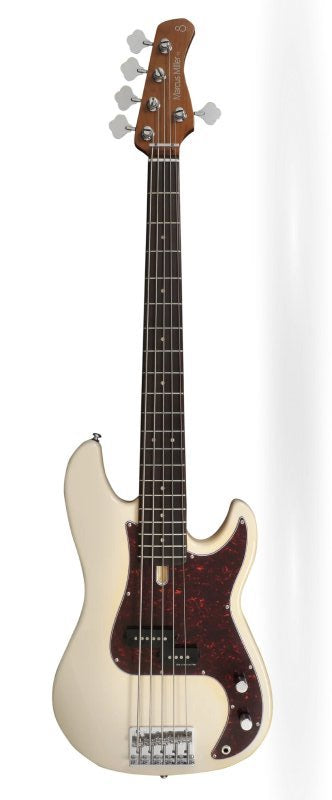 Sire Marcus Miller P5R Alder 5 String Bass - Vintage White - A