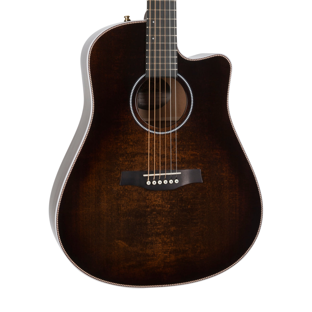 Seagull Peppino Signature CW Acoustic Guitar w/Bag - Bourbon Burst