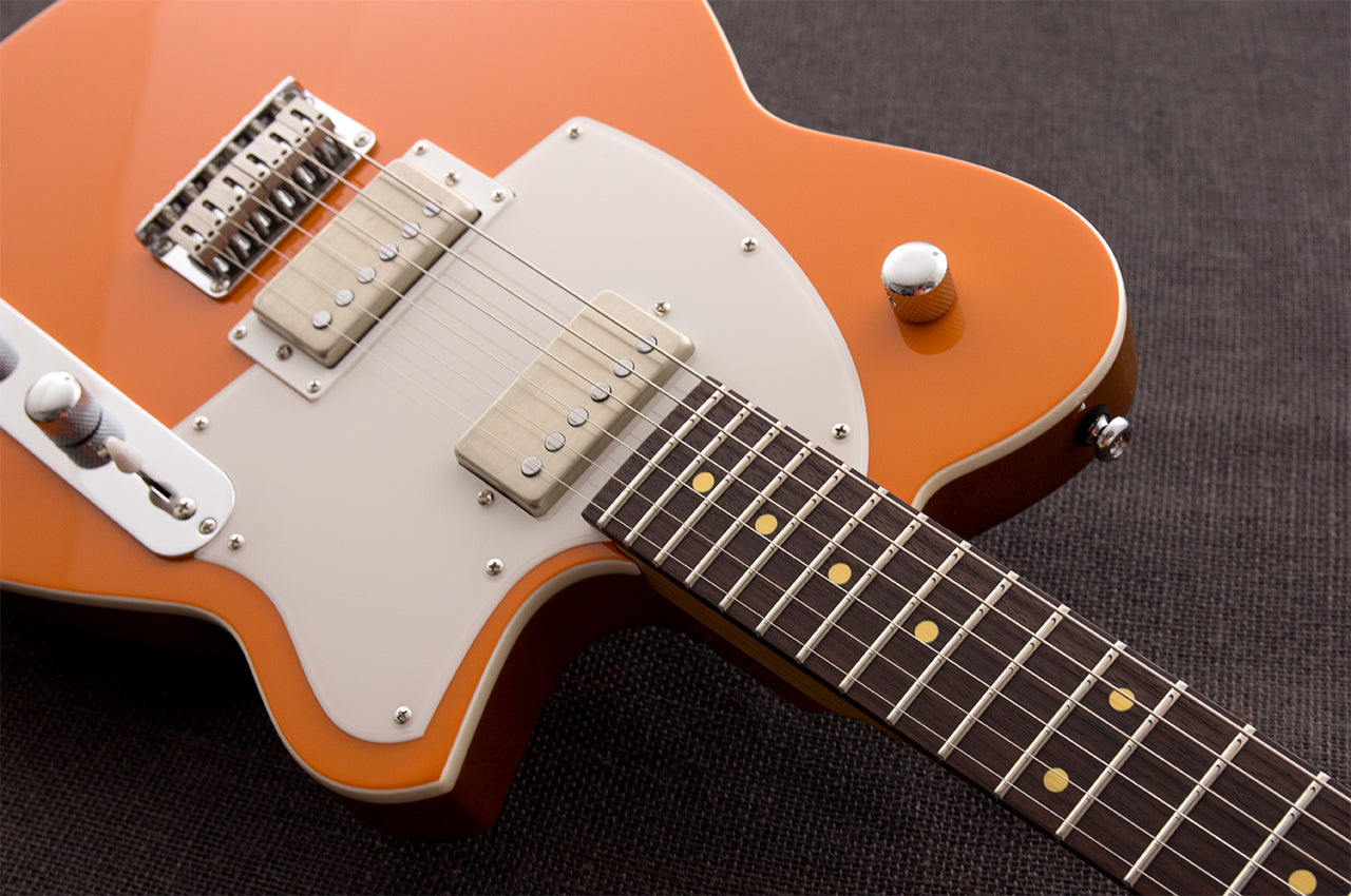 Reverend Charger HH Electric Guitar - Baked Orange