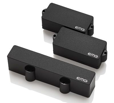 EMG Active PJ Bass Pickup Set - Black