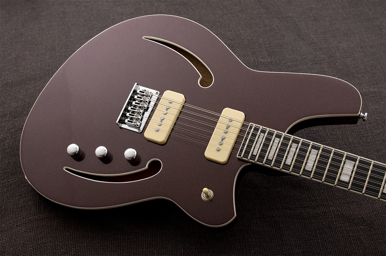 Reverend Airwave 12 String - Metallic Bordeaux