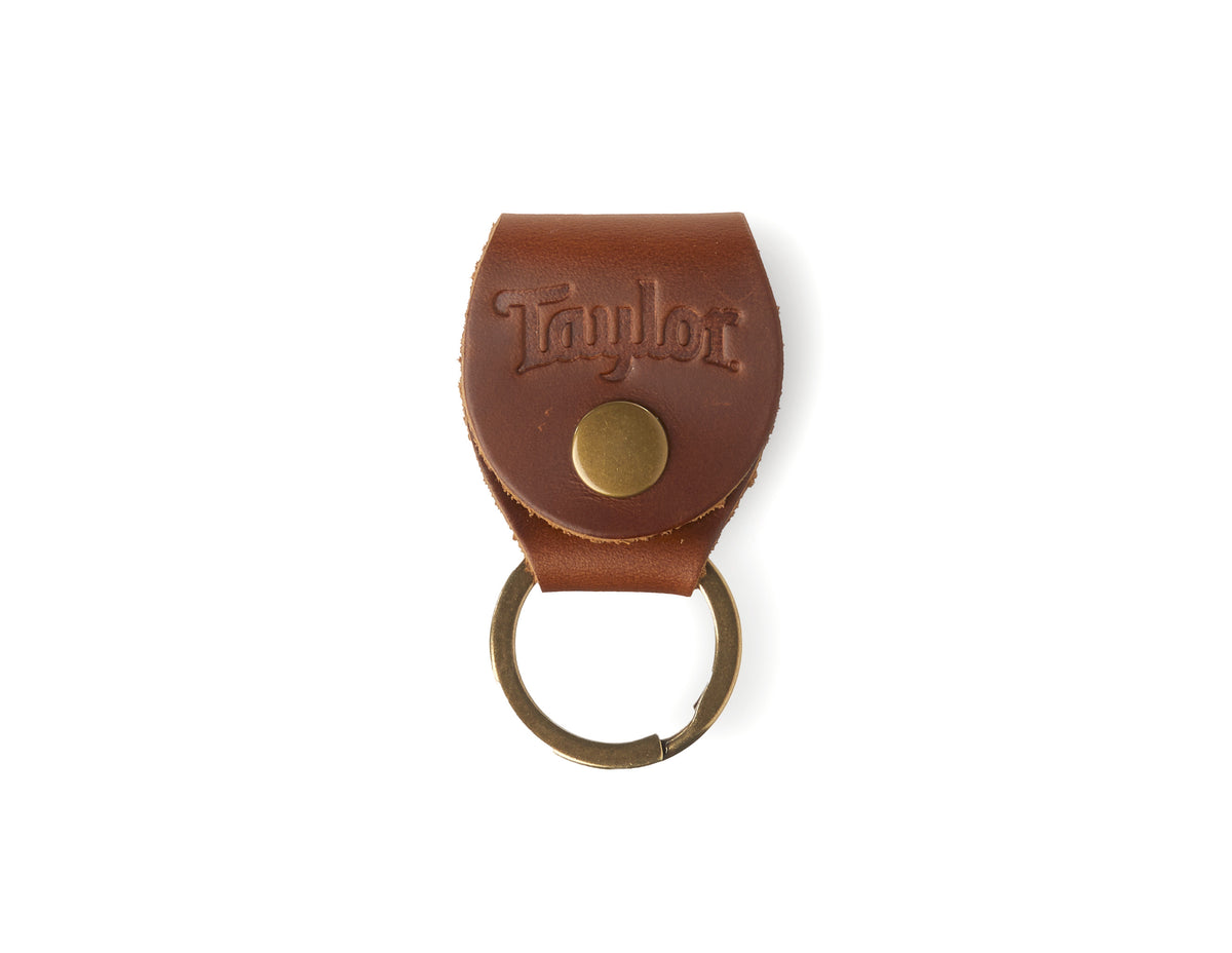 Taylor Key Ring w/Pick Holder - Brown Nubuck