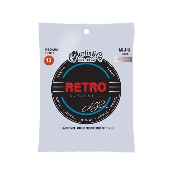 Martin MLJ13 Retro Acoustic Strings - Medium/Light