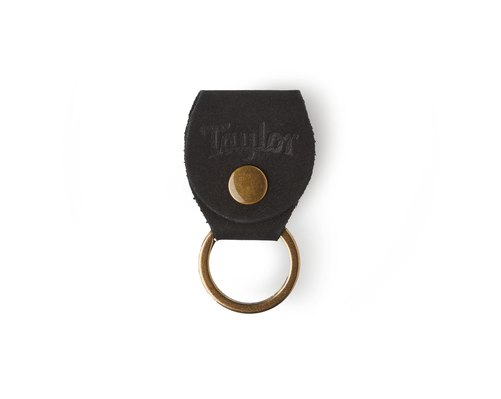 Taylor Key Ring w/Pick Holder - Black Nubuck