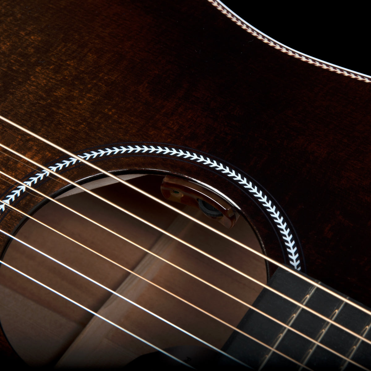 Seagull Peppino Signature CW Acoustic Guitar w/Bag - Bourbon Burst