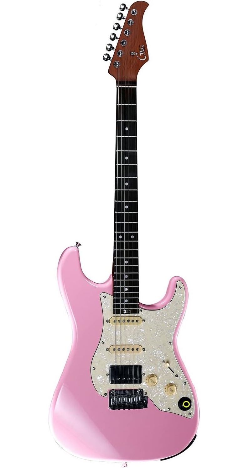 Mooer GTRS S800 Intelligent Electric Guitar w/bag - Pink