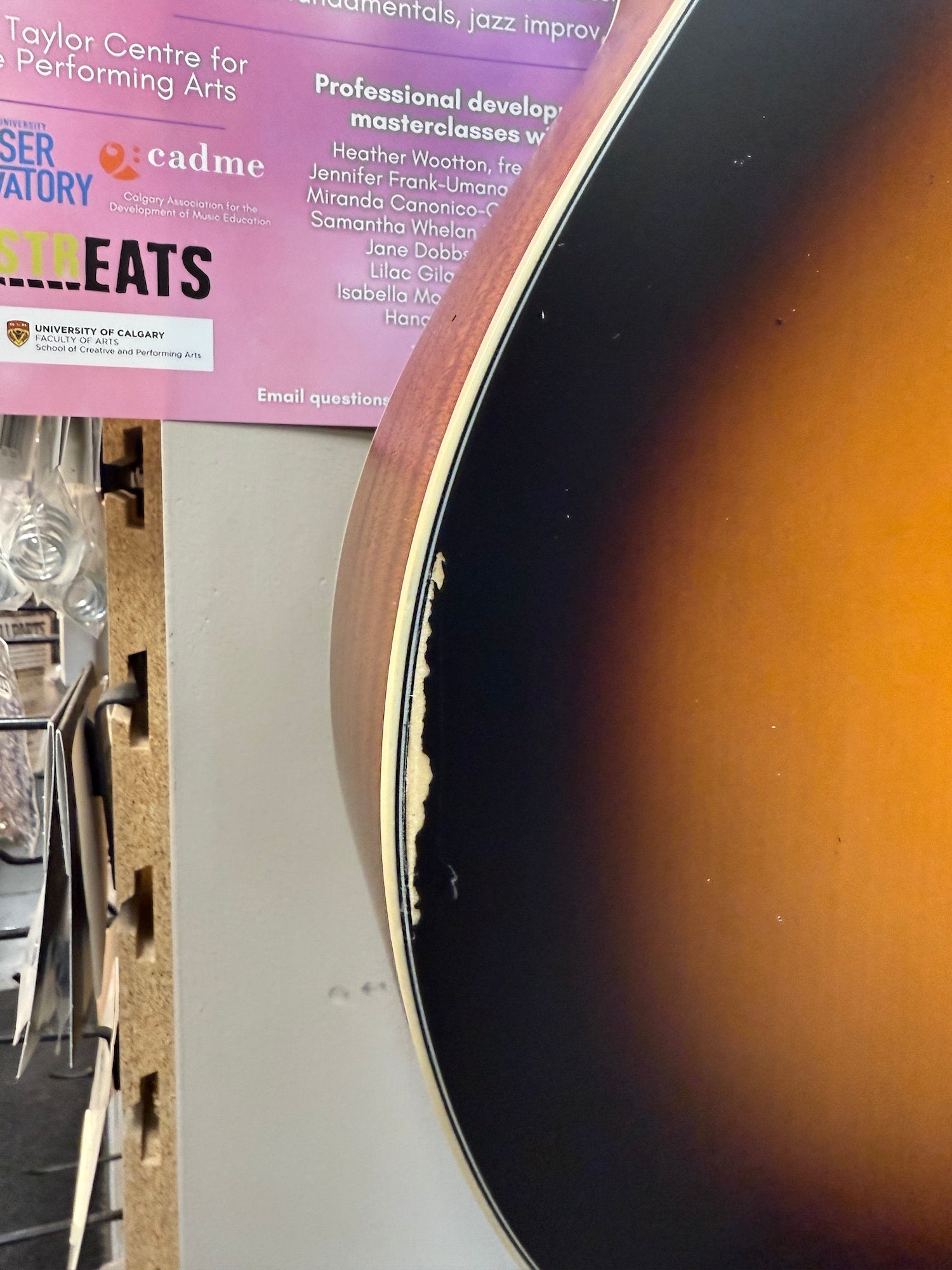 Guild M-240E Troubadour Acoustic Elec Guitar - Vintage Sunburst *SD