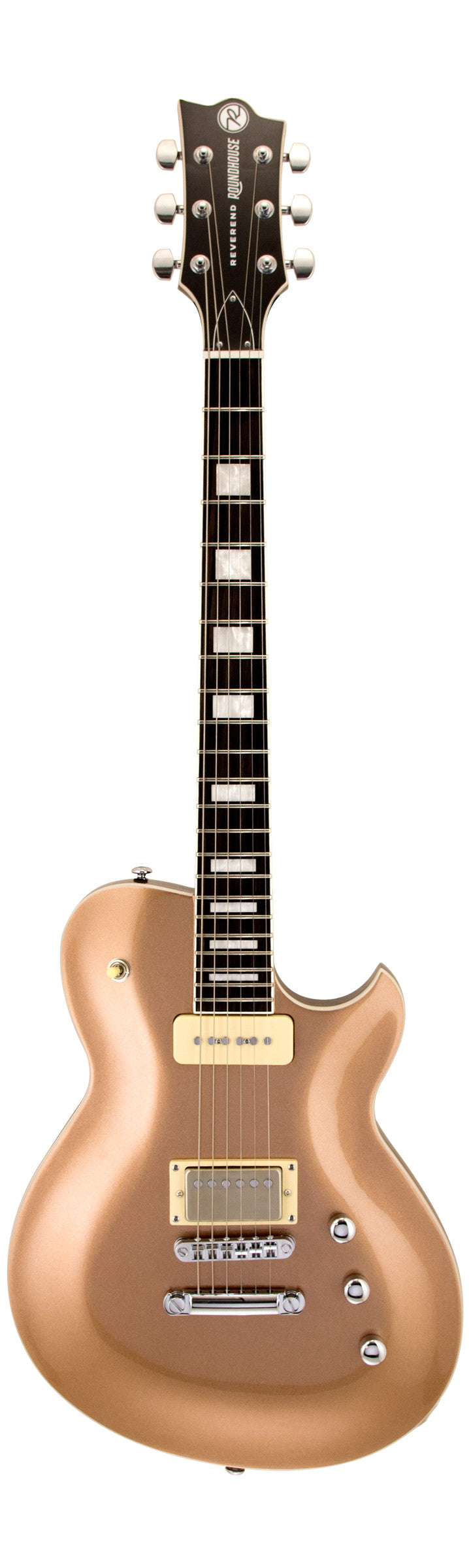 Reverend Roundhouse H90 Elec. Guitar - Metallic Bronze