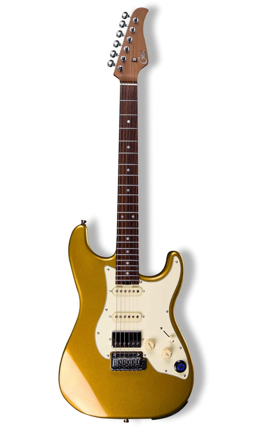 Mooer GTRS S800 Intelligent Electric Guitar w/bag - Gold