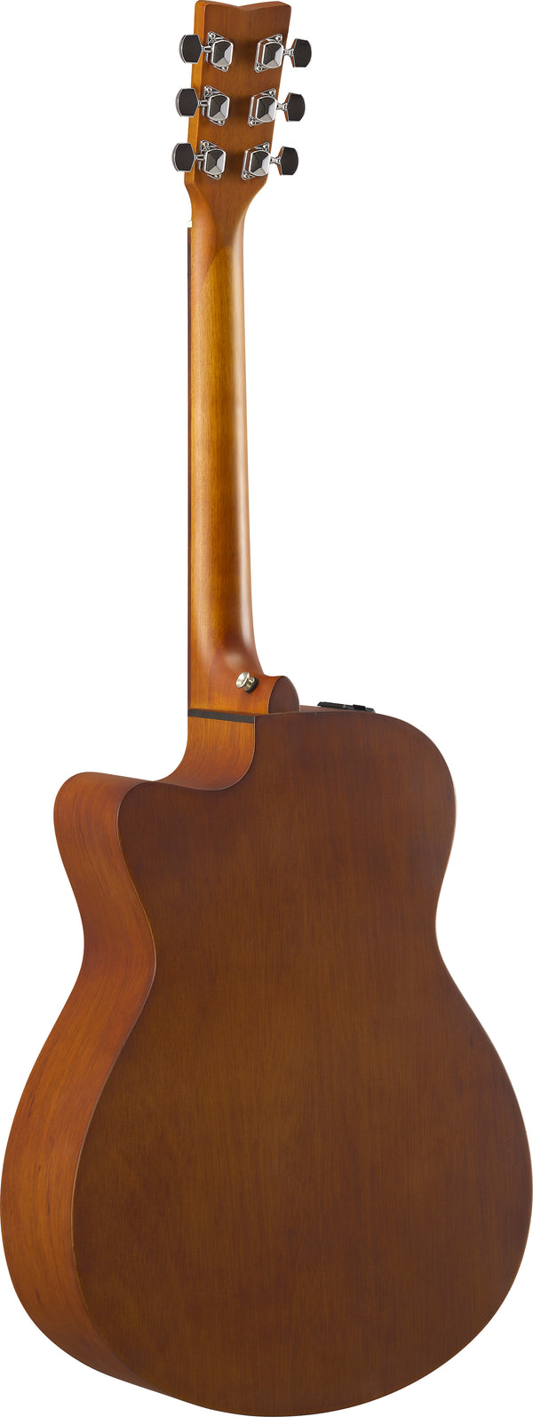 Yamaha FSX400C SMB Elec Folk Guitar - Smoky Black - A Pratte