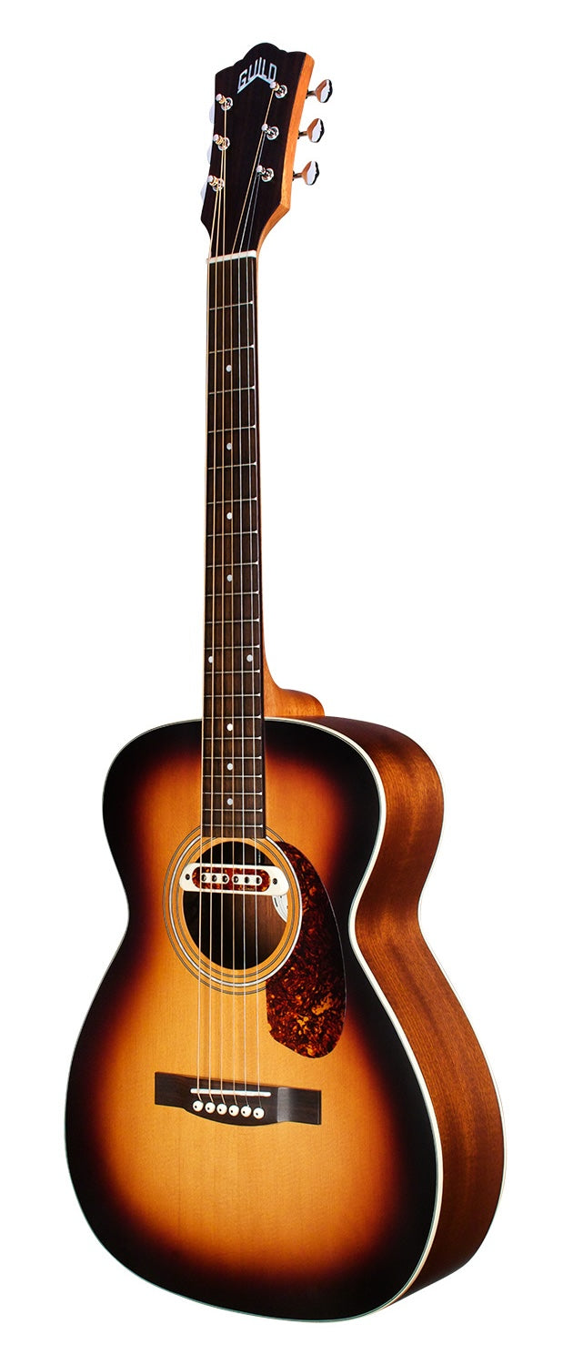 Guild M-240E Troubadour Acoustic Elec Guitar - Vintage Sunburst *SD