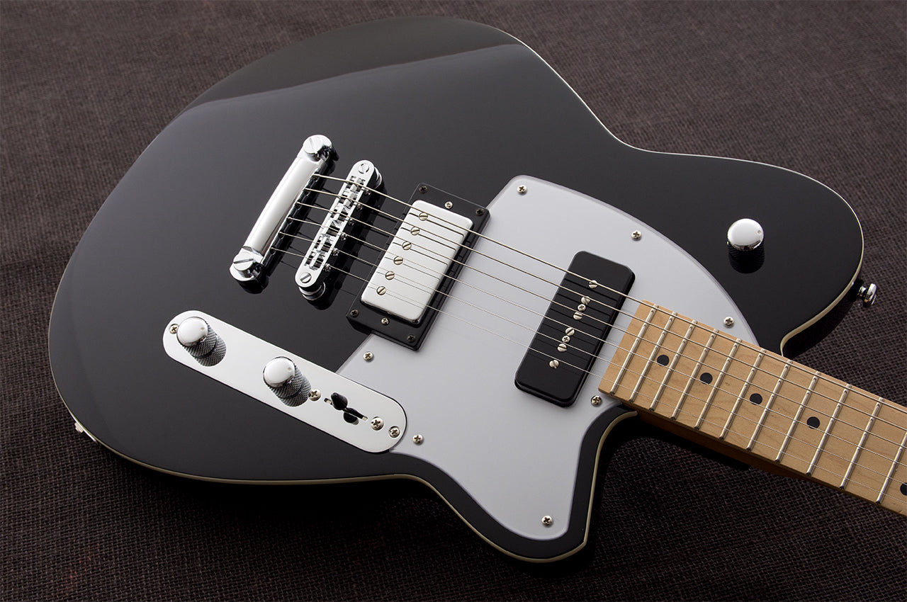 Reverend Double Agent OG Guitar - Midnight Black