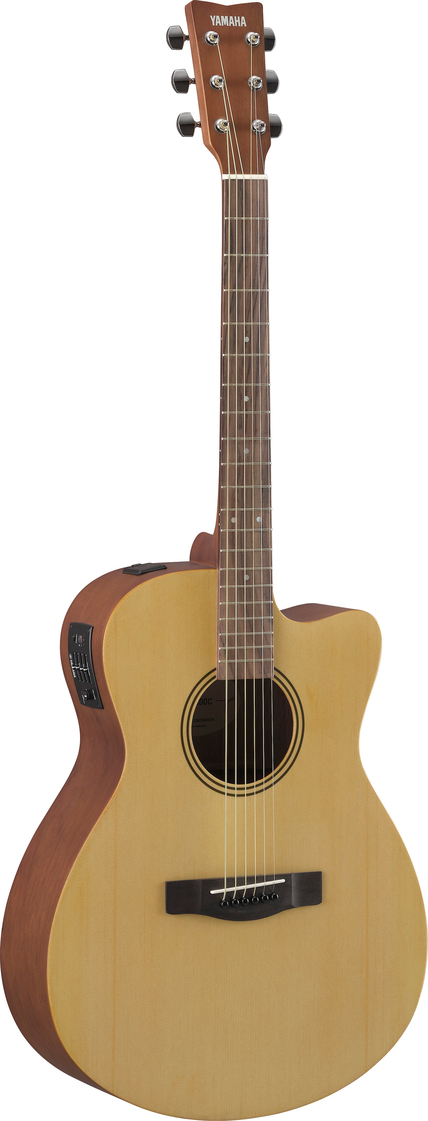 Yamaha FSX400C NS Elec Folk Guitar - Natural Satin