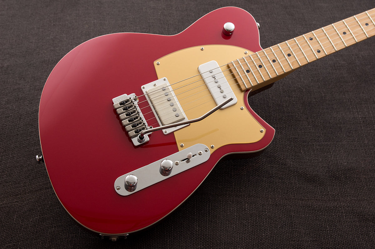 Reverend Charger H90 Wilkinson Electric Guitar - Metallic Cherry