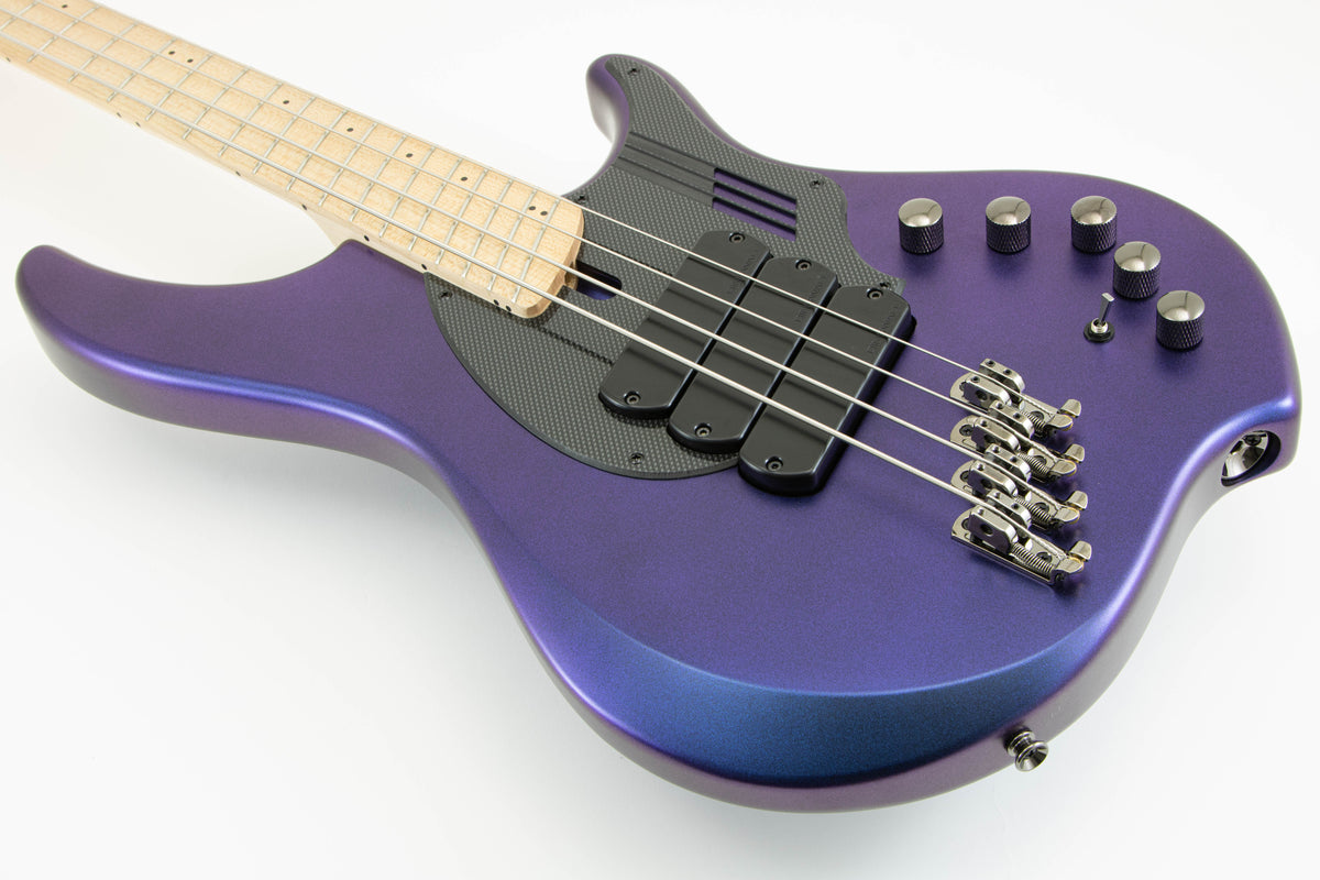 Dingwall NG-3 5-Str. Bass - Maple FB w/Bag -  Matte Blue to Purple Colorshift