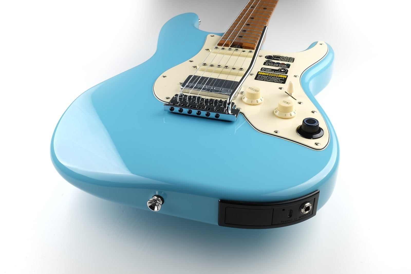 Mooer GTRS S801 Intelligent Electric Guitar w/bag - Blue