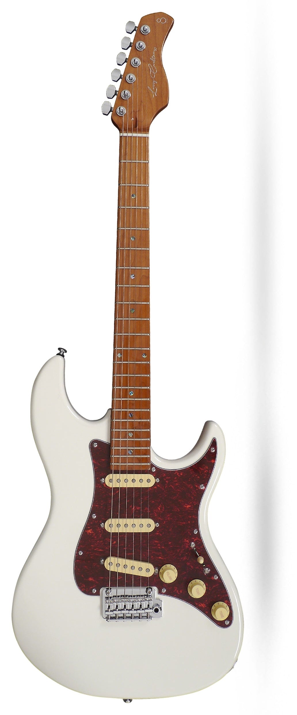 Larry Carlton S7 Vintage Sire Electric Guitar - Antique White