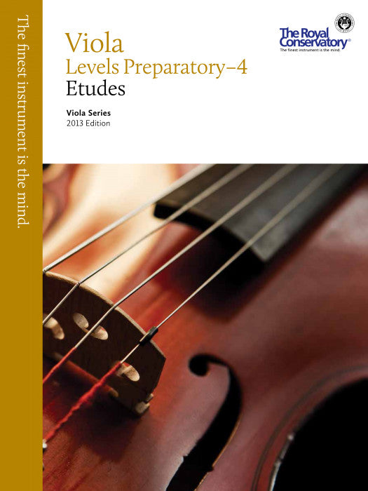 RCM Viola Technique and Etudes Level 4 2013 ED