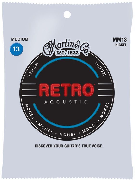 Martin MM13 Retro Acoustic Strings - Medium
