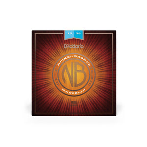 D'Addario NBM1038 Mandolin Strings Nickel Bronze Light 10-38