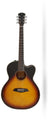 Larry Carlton A3-G Grand Auditorium Acoustic / Elec Guitar - Vintage Sunburst