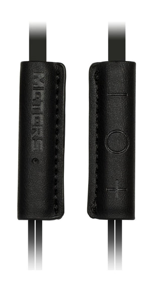 Meters Magnetics Wired In Ear HeadPhones Black Leather
