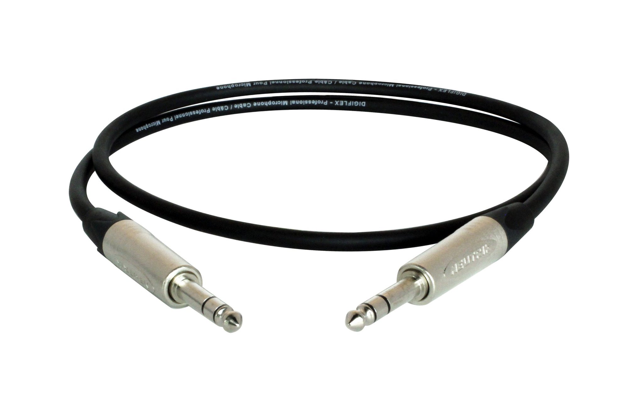 Digiflex NSS-6 6 Foot NK2/6 Patch Cable -Black/Gold TRS Connectors