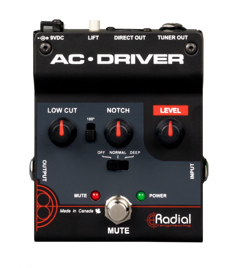 Radial Tonebone AC Driver Compact Acoustic Preamp