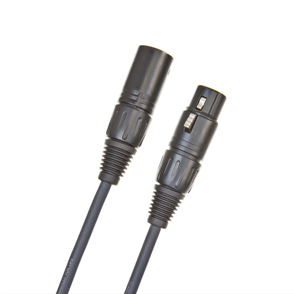 D'Addario Classic Series Unbalanced Microphone Cable XLR-to-1/4-inch 25 feet