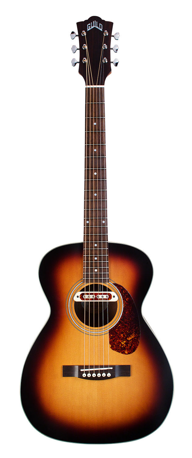 Guild M-240E Troubadour Acoustic Elec Guitar - Vintage Sunburst