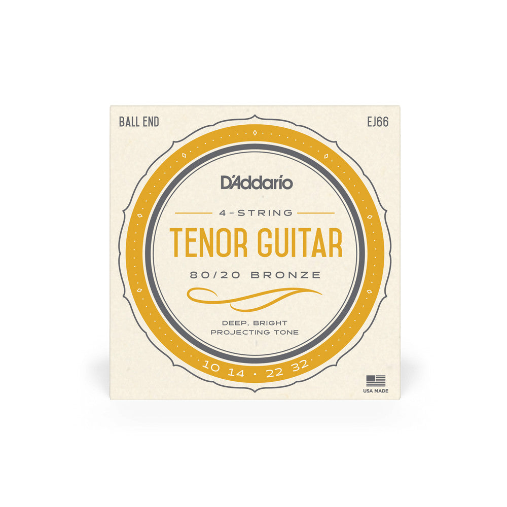 D'Addario EJ66 Phosphor Bronze Light Tenor Guitar 10-32