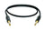 Digiflex HSS-25 25 Foot Pro Patch Cable -Black/Gold TRS Connectors
